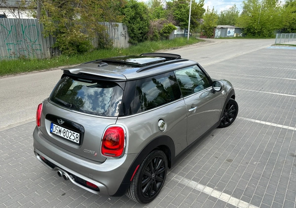 MINI Cooper S cena 68888 przebieg: 44000, rok produkcji 2016 z Warszawa małe 497